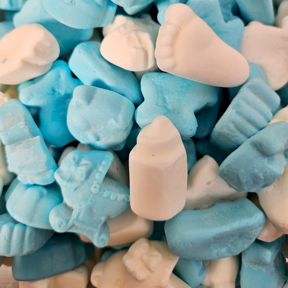 Baby Blue & White Foam Mix 1kg