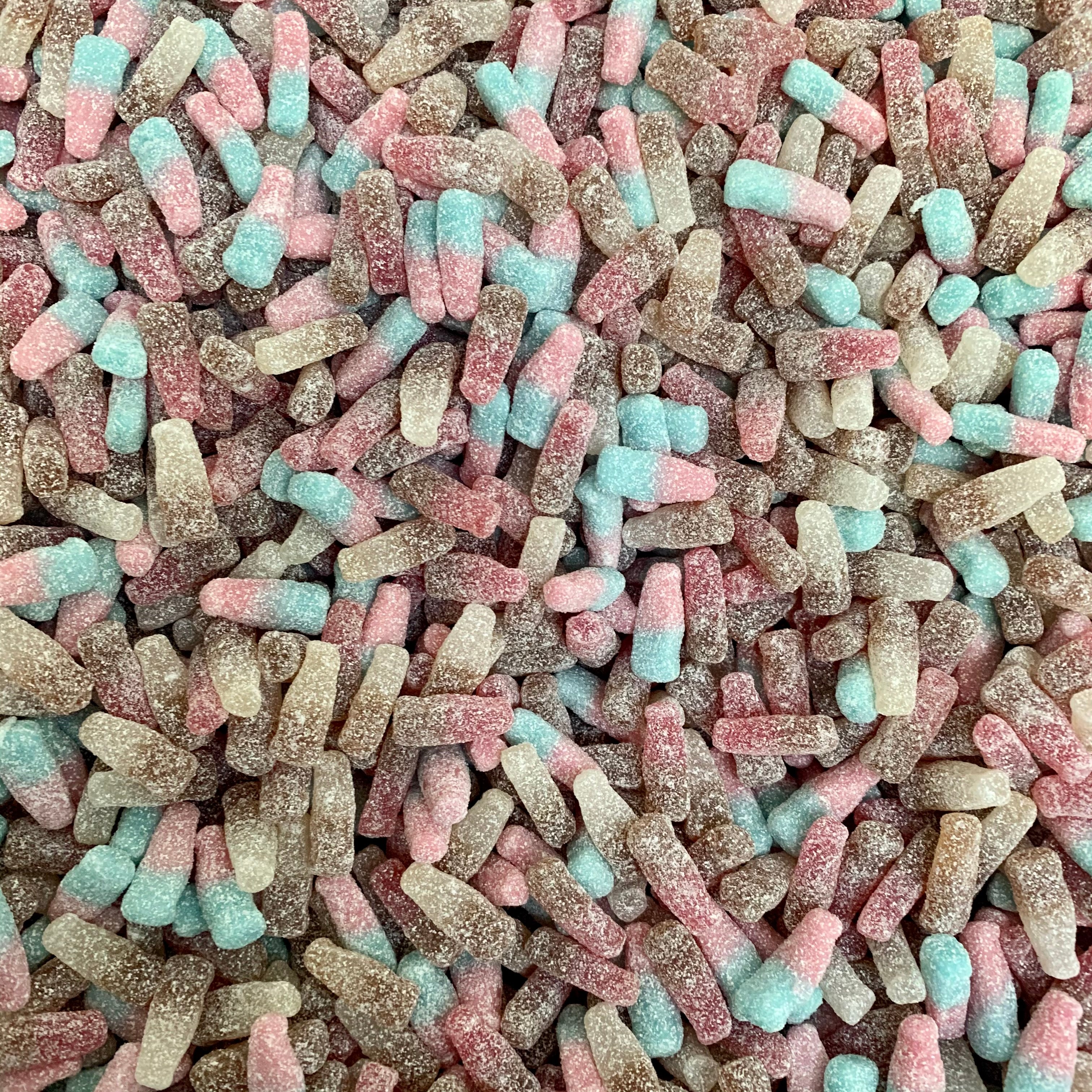 Fizzy Bottles Mix Sweet Shop Jar