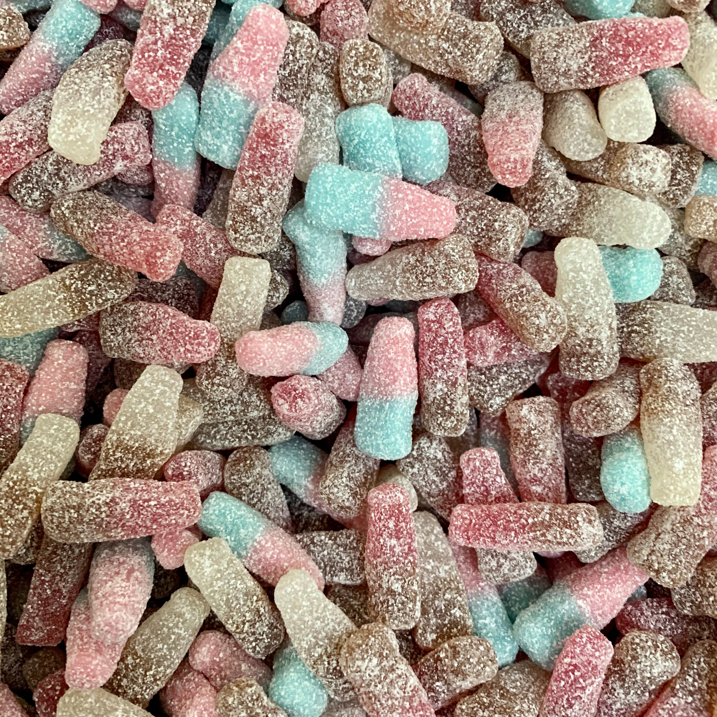 Fizzy Bottles Mix Sweet Shop Jar