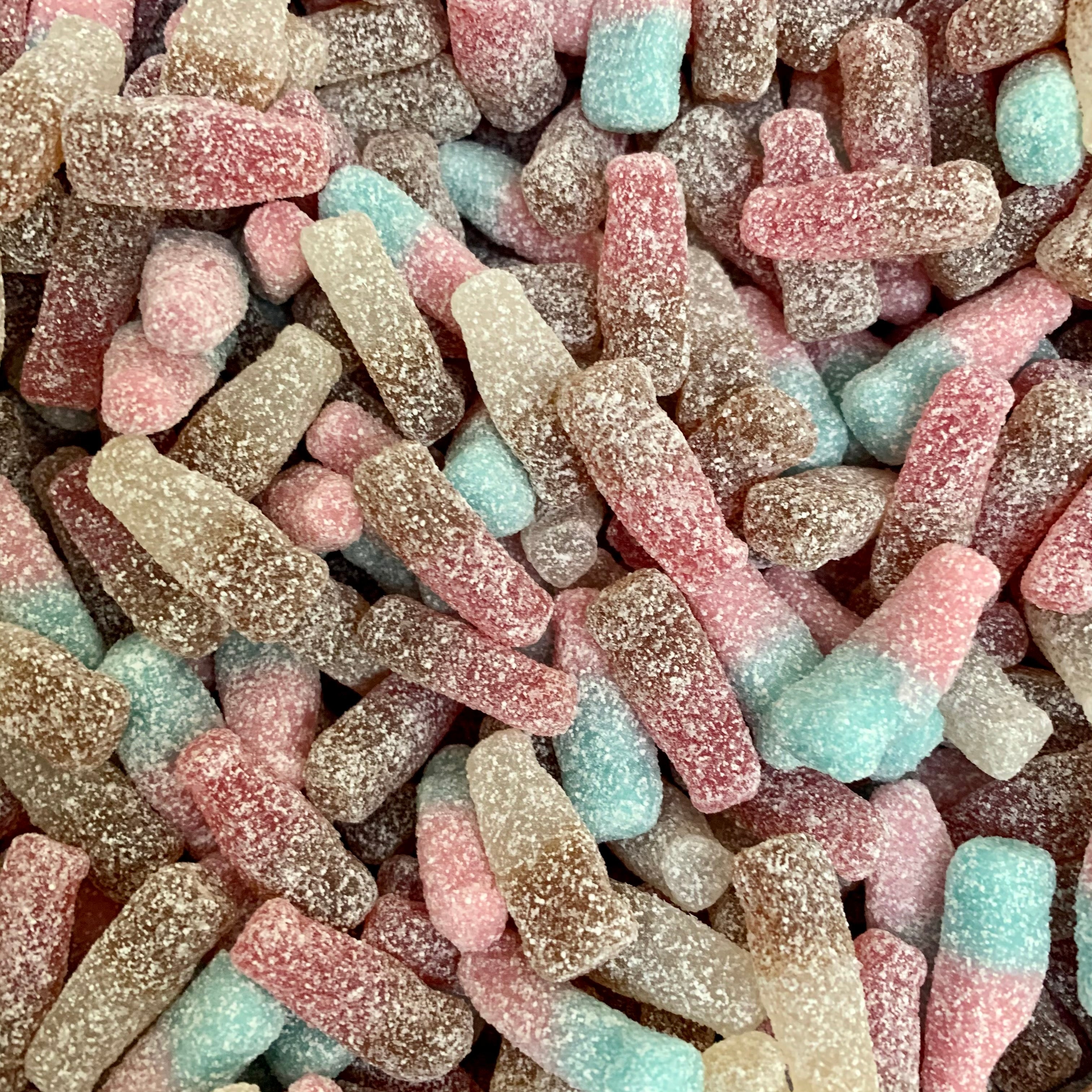 Fizzy Bottles Mix Sweet Shop Jar