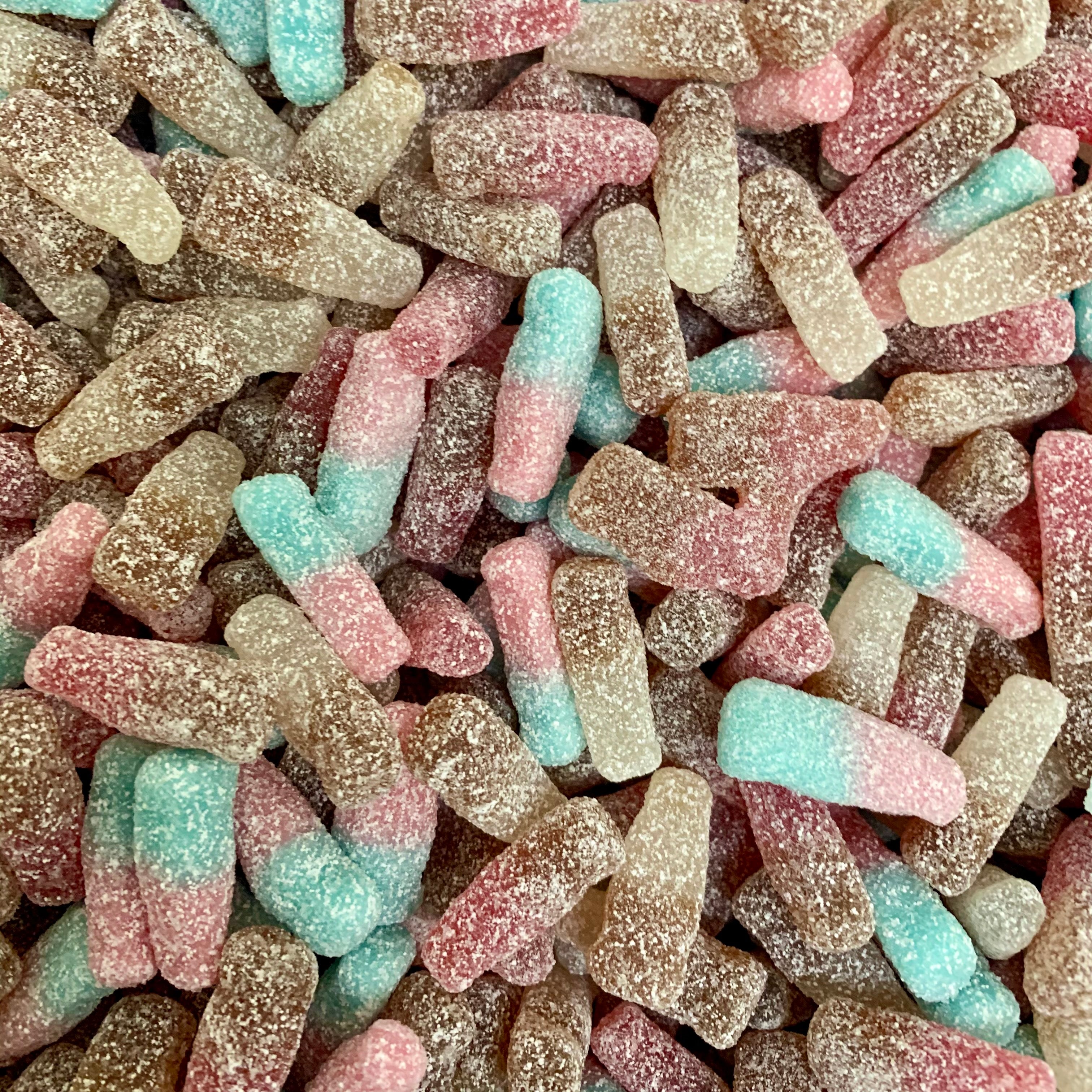 Fizzy Bottles Mix Sweet Shop Jar