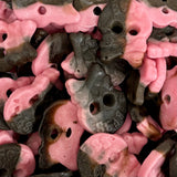 BUBS Raspberry Liquorice Skulls