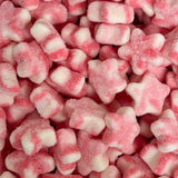 Pink & White Stars