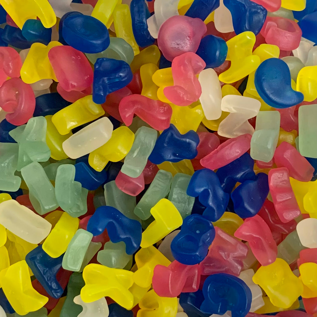 Vegan ABC Letters The Gourmet Sweet Company